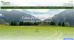 Desktop Screenshot of casasamerica.cl